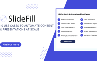 10 Use Cases To Automate Presentations and Content at Scale